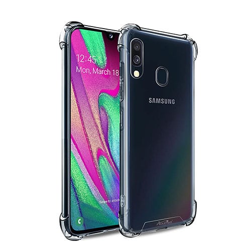 Samsung a40 висит на заставке