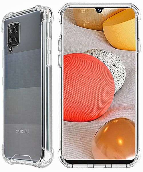 IDFL Gorilla Clear Anti Burst Case for Samsung A42