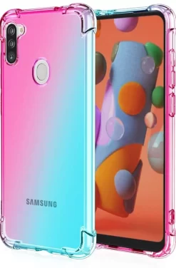 IDFL Gorilla Clear Anti Burst Case for Samsung A11