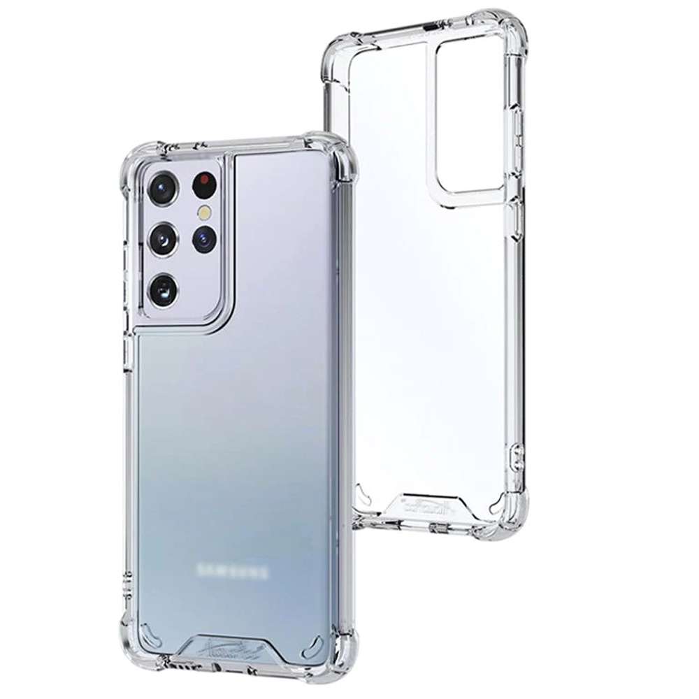 IDFL Gorilla Clear Anti Burst Case for Samsung S21 Series