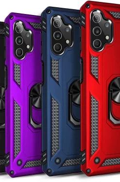IDFL Ring Compatible Ring Armor Case For Samsung Galaxy A32 5G