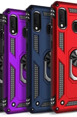 IDFL Ring Compatible Ring Armor Case For Samsung Galaxy A50