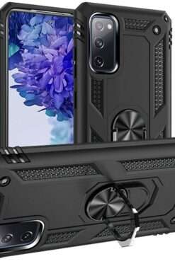 IDFL Ring Compatible Ring Armor Case For Samsung Galaxy S20 FE