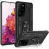 IDFL Ring Compatible Ring Armor Case For Samsung Galaxy S21 Ultra