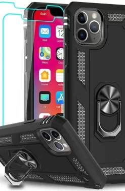 IDFL Ring Compatible Ring Armor Case For iPhone 13 6.1