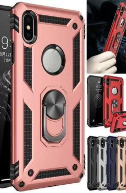 IDFL Ring Compatible Ring Armor Case For iPhone 13 Mini