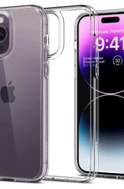 IDFL Clear Anti Burst Case for iPhone 14 Pro Max 6.7