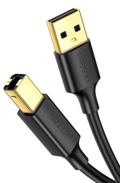 USB 2.0 A B printer cable 2m Gold Plated